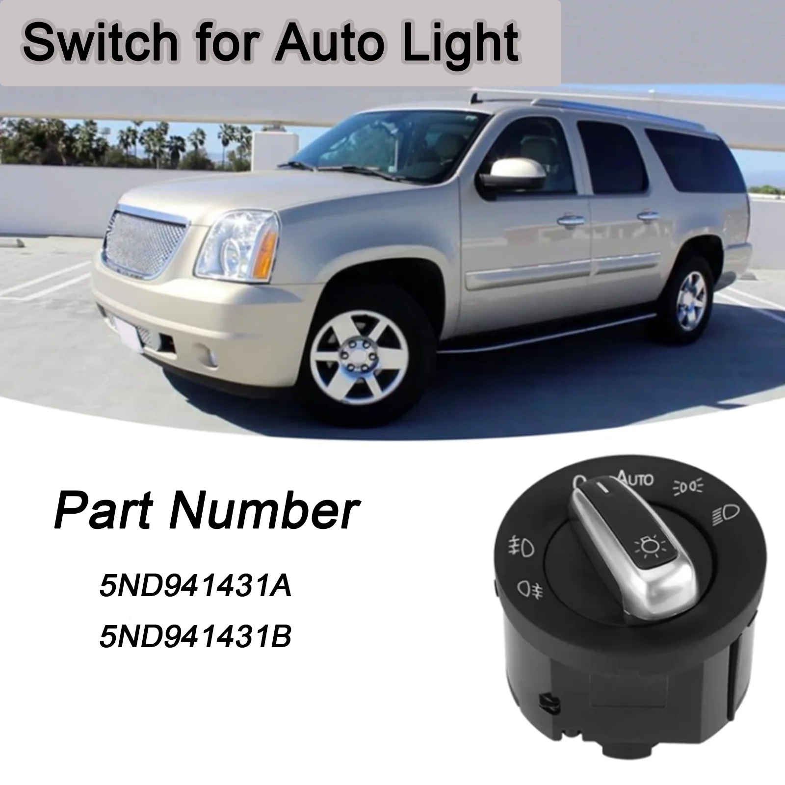 5ND941431A 5ND941413B Automotive Automatic Headlight Switch,Suitable for Volkswagen Golf,Jetta,Passat MK5,MK6,Premium Materials
5ND941431A 5ND941413B Automotive Automatic Headlight Switch,Suitable for Volkswagen Golf,Jetta,Passat MK5,MK6,Premium Materials