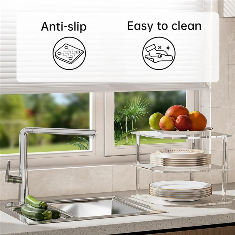 MCGS-Plate Organizer For Cabinet Space Saver Corner Cabinet Organizer Dish Organizer For Cabinet
MCGS-Plate Organizer For Cabinet Space Saver Corner Cabinet Organizer Dish Organizer For Cabinet