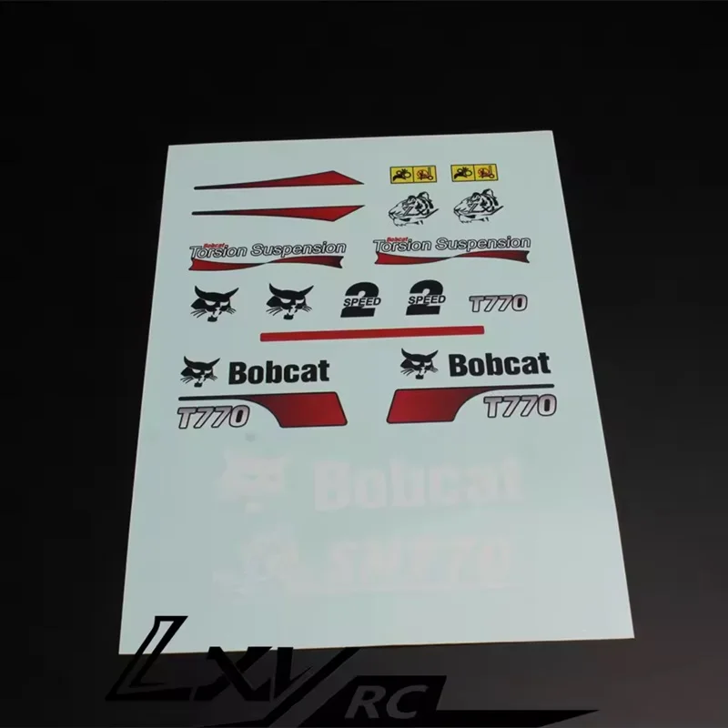 Наклейка для масштаба 1:14 Bobcat RC игрушечная модель с дистанционным управлением для SM450 SM770 наклейки для воды наклейка радиоуправление игрушечные наклейки
Наклейка для масштаба 1:14 Bobcat RC игрушечная модель с дистанционным управлением для SM450 SM770 наклейки для воды наклейка радиоуправление игрушечные наклейки