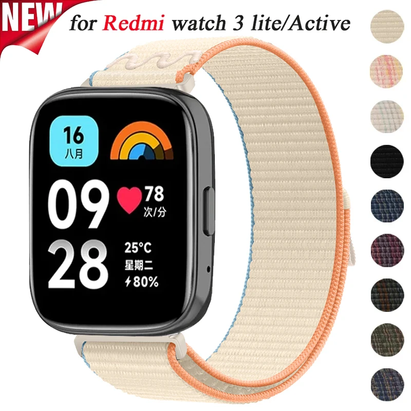 Ремешок нейлоновый для Redmi Watch 3 Ltie, спортивный браслет для Xiaomi Mi Watch 3 Active, Samsung Galaxy Watch 6 5 4 Series, 22 мм 20 мм
Ремешок нейлоновый для Redmi Watch 3 Ltie, спортивный браслет для Xiaomi Mi Watch 3 Active, Samsung Galaxy Watch 6 5 4 Series, 22 мм 20 мм