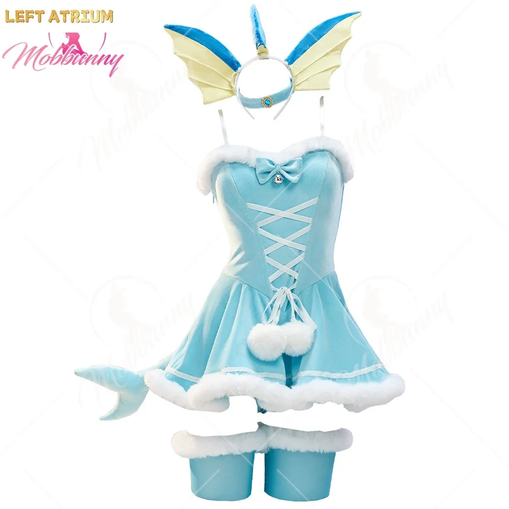 MOBBUNNY Women's PM Derivative Sexy Cosplay Christmas Plush Suit Winter Dress with Headdress and Tail Hallowen Cosplay Costumes
MOBBUNNY Women's PM Derivative Sexy Cosplay Christmas Plush Suit Winter Dress with Headdress and Tail Hallowen Cosplay Costumes