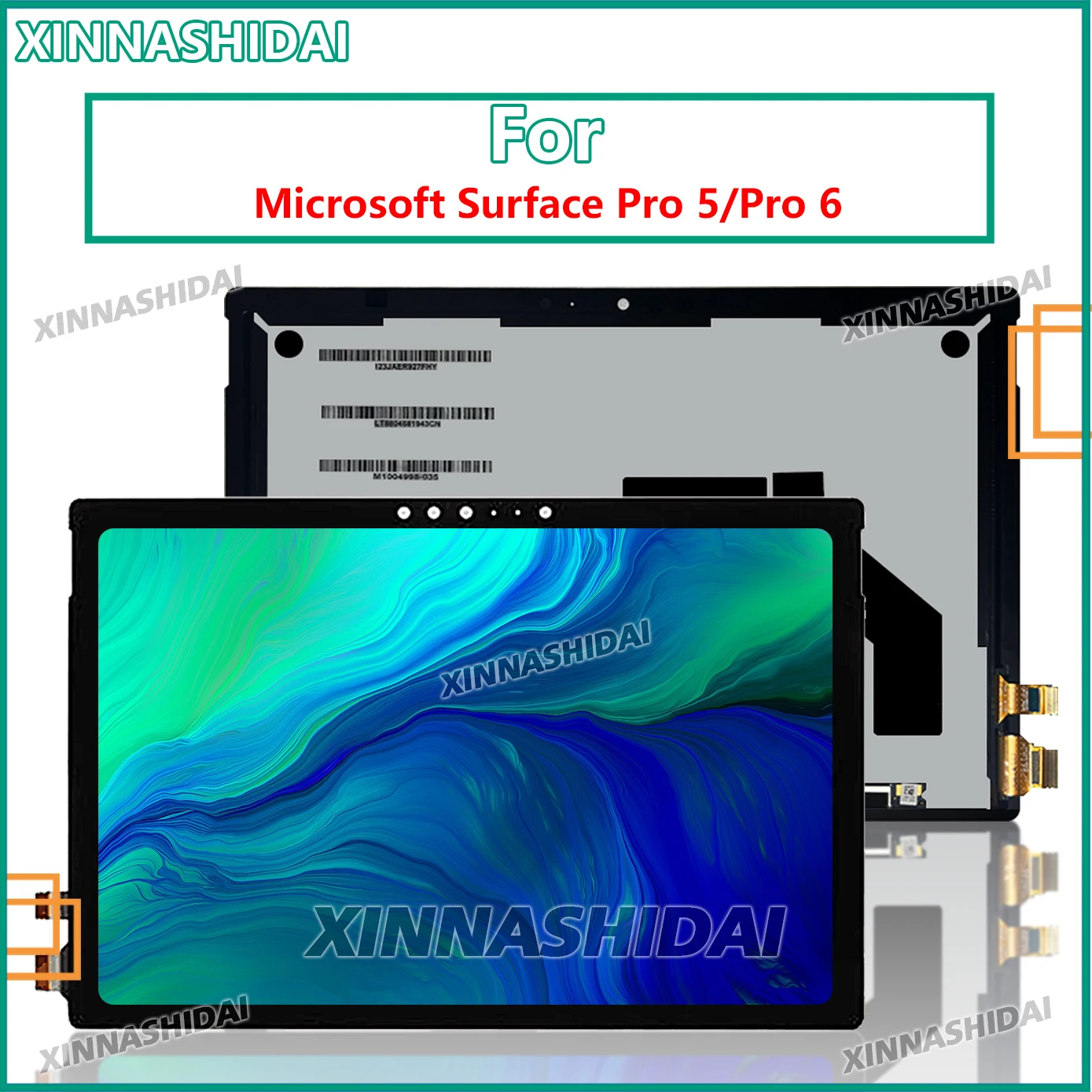 High Quality new For Microsoft Surface Pro 5 1796 Pro 6 1807 LCD Display Touch Screen Assembly Replacement
High Quality new For Microsoft Surface Pro 5 1796 Pro 6 1807 LCD Display Touch Screen Assembly Replacement
