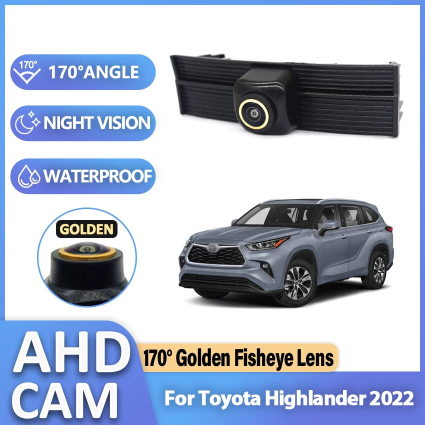 Car Front View Camera Golden Fisheye 170° Waterproof CCD Parking Assist Camera AHD Night Vision Fit For Toyota Highlander 2022
Car Front View Camera Golden Fisheye 170° Waterproof CCD Parking Assist Camera AHD Night Vision Fit For Toyota Highlander 2022