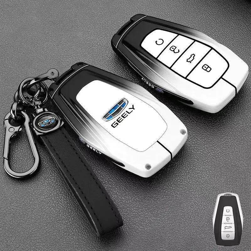Car Key Case Cover Chain Shell Fob Holder for Geely Haoyue L Xingyue L Boyue L Xingrui Binyue ICON Binrui Geometry A Accessories
Car Key Case Cover Chain Shell Fob Holder for Geely Haoyue L Xingyue L Boyue L Xingrui Binyue ICON Binrui Geometry A Accessories