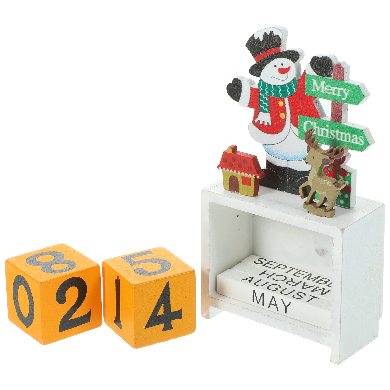 Wooden Calendar Ornament Desktop Building Blocks Calendars Christmas Gifts Creative Design Xmas Decoration Tabletop Safe
Wooden Calendar Ornament Desktop Building Blocks Calendars Christmas Gifts Creative Design Xmas Decoration Tabletop Safe