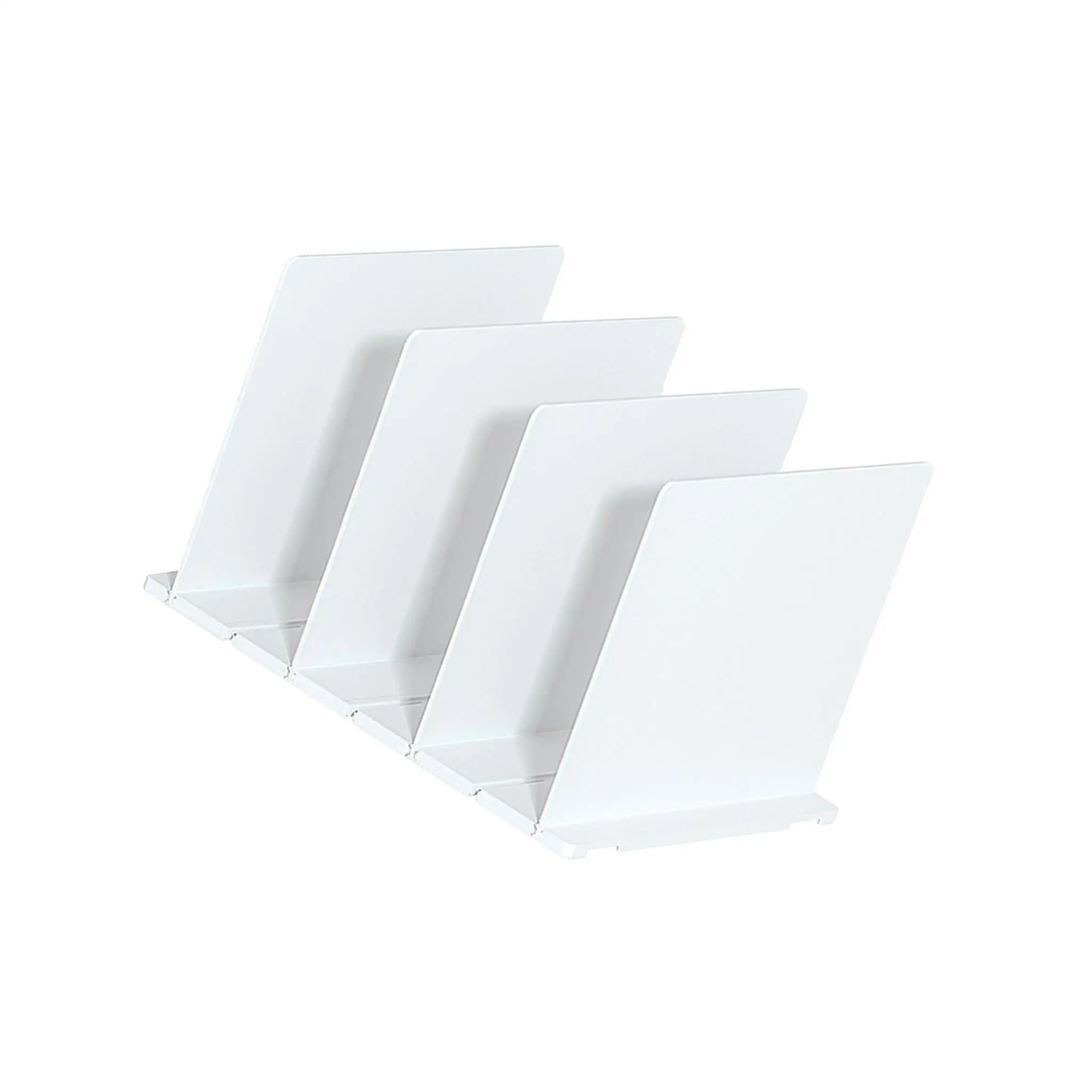 Closet Shelf Dividers Partition for Kitchen, Office, Pantry Easily Install White 5 Grid
Closet Shelf Dividers Partition for Kitchen, Office, Pantry Easily Install White 5 Grid