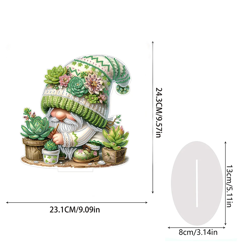 Gnome Double Sided Effect Diamond Painting Tabletop Ornaments Kit Table Top Diamond Painting Ornament Kits for Adults Beginner
Gnome Double Sided Effect Diamond Painting Tabletop Ornaments Kit Table Top Diamond Painting Ornament Kits for Adults Beginner