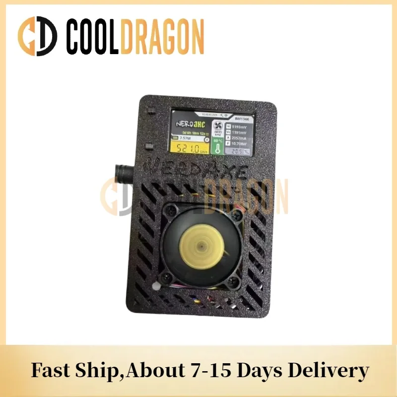 NerdAxe Bitaxe Ultra BM1366 Asic Chip 500Gh/s Full Kit With Lilygo Display Bitcoin ASIC Micro Miner Solo Lottery Miner Machine
NerdAxe Bitaxe Ultra BM1366 Asic Chip 500Gh/s Full Kit With Lilygo Display Bitcoin ASIC Micro Miner Solo Lottery Miner Machine