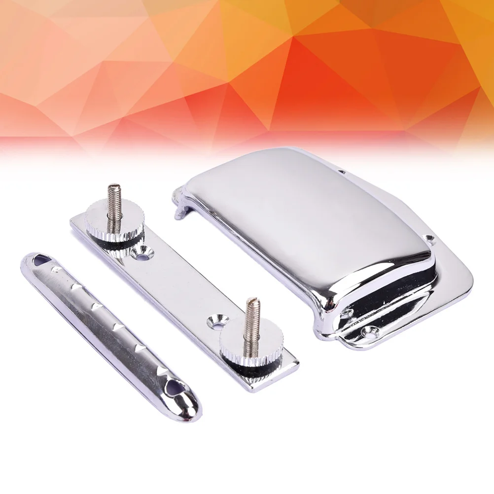 Guitar Bridge and Tailpiece Set with Roller Saddles for Electric Guitar Wraparound Replacement Parts Accessories
Guitar Bridge and Tailpiece Set with Roller Saddles for Electric Guitar Wraparound Replacement Parts Accessories