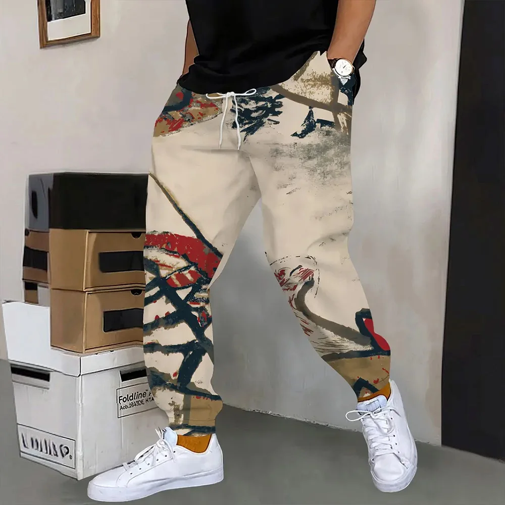 Winter thick thermal pants fashion mountain ink print men's sports pants men's loose casual pocket pull rope sports pants
Winter thick thermal pants fashion mountain ink print men's sports pants men's loose casual pocket pull rope sports pants