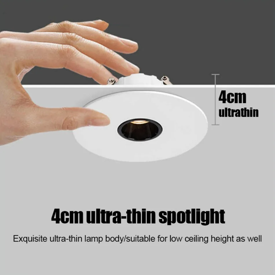 Светодиодный прожектор Cob Super Bright Downlight 5 Вт 7 Вт 9 Вт Накладной небольшой потолочный светильник Внутреннее освещение 3000K/4000K/6000K Свет
Светодиодный прожектор Cob Super Bright Downlight 5 Вт 7 Вт 9 Вт Накладной небольшой потолочный светильник Внутреннее освещение 3000K/4000K/6000K Свет