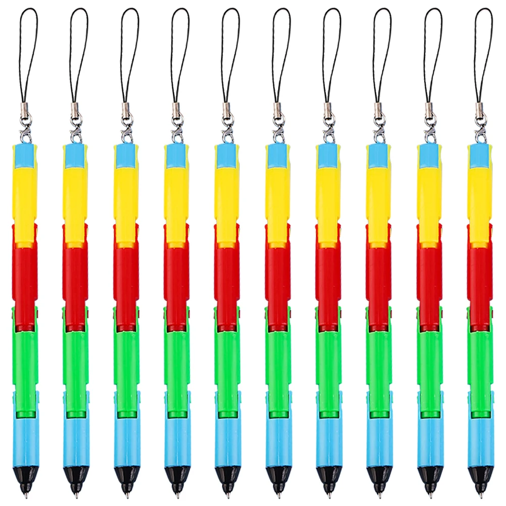 10 Pcs Folding Ballpoint Pen Foldable Stationery Bendable Pens Cute Writing Multicolor Crazy
10 Pcs Folding Ballpoint Pen Foldable Stationery Bendable Pens Cute Writing Multicolor Crazy