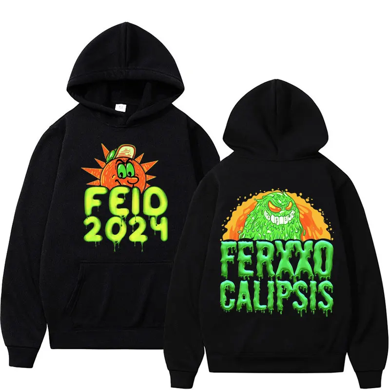 Лимитированный Feid Ferxxocalipsis Альбом World Tour 2024 двухсторонние пуловеры толстовки мужская одежда в стиле Харадзюку толстовка с капюшоном
Лимитированный Feid Ferxxocalipsis Альбом World Tour 2024 двухсторонние пуловеры толстовки мужская одежда в стиле Харадзюку толстовка с капюшоном