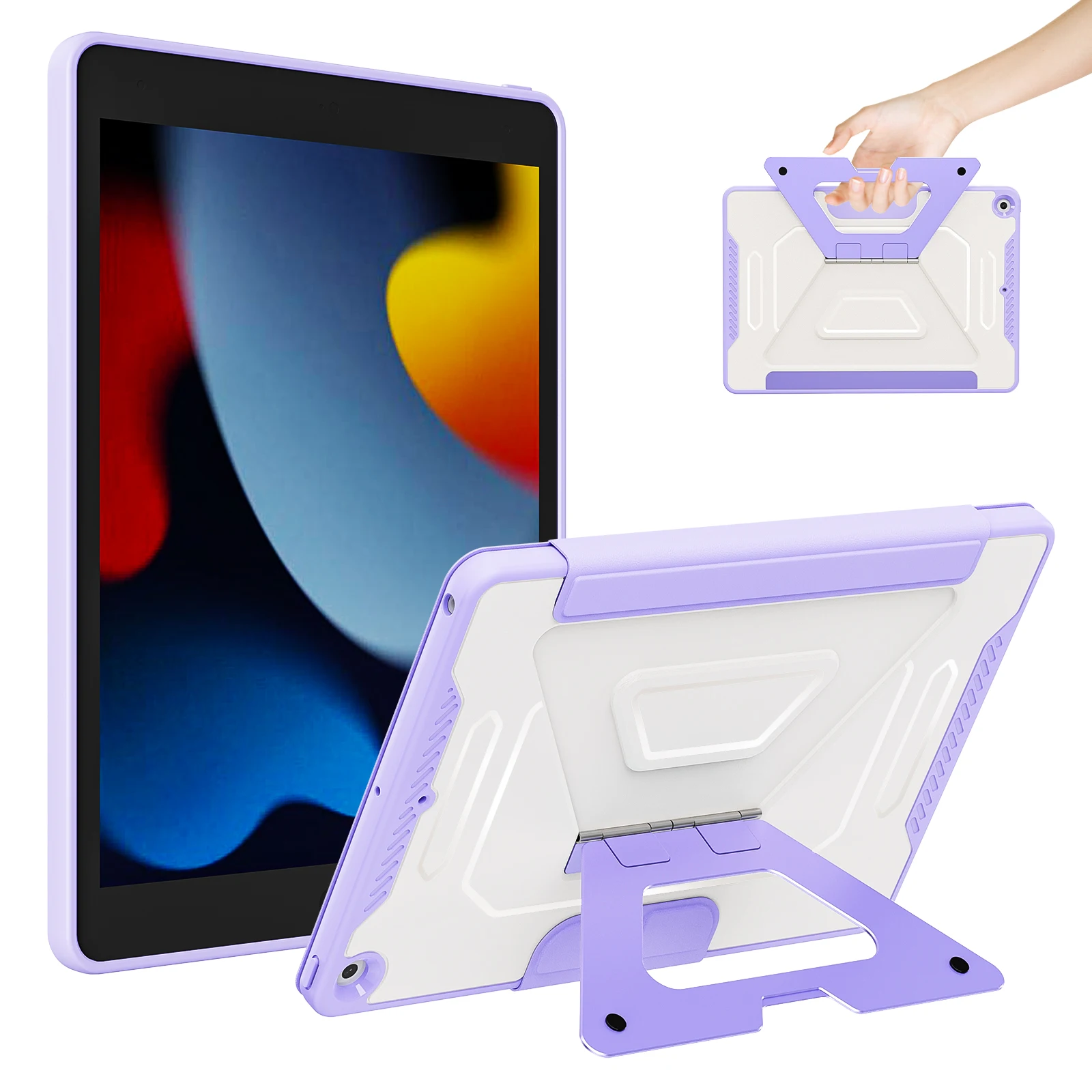 Чехол-подставка Tri-Fold для iPad 10.2 2019 2020 2021 7-го, 8-го, 9-го поколений, многослойная защита, съемная модная обложка
Чехол-подставка Tri-Fold для iPad 10.2 2019 2020 2021 7-го, 8-го, 9-го поколений, многослойная защита, съемная модная обложка