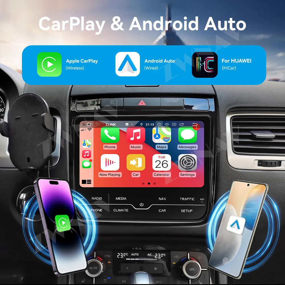 Android 13 Carplay 8.4" Touch Screen For Volkswagen Touareg 2011-2017 Car GPS navigation Auto Stereo Radio Multimedia Heat Unit
Android 13 Carplay 8.4" Touch Screen For Volkswagen Touareg 2011-2017 Car GPS navigation Auto Stereo Radio Multimedia Heat Unit