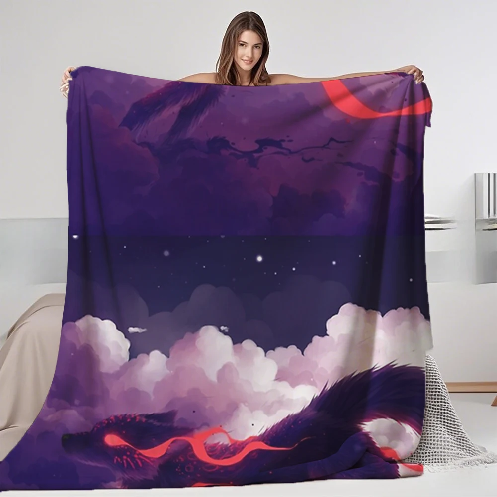 Bohemian Spring/Autumn Flannel Bed Blanket The Cloud Jumper Throw Knit Throw Machine-Washable Blankets For Campers Airbnb Hosts
Bohemian Spring/Autumn Flannel Bed Blanket The Cloud Jumper Throw Knit Throw Machine-Washable Blankets For Campers Airbnb Hosts