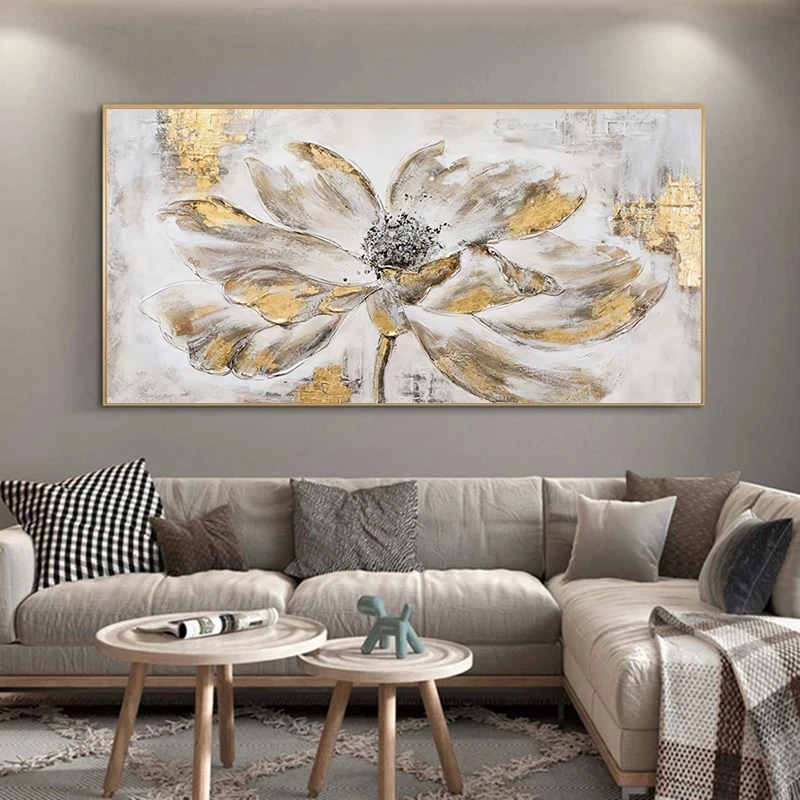 Abstract Golden Flower Painting Canvas Art Posters and Prints Nordic Wall Art Pictures for Living Room Luxury Home Decoration
Abstract Golden Flower Painting Canvas Art Posters and Prints Nordic Wall Art Pictures for Living Room Luxury Home Decoration