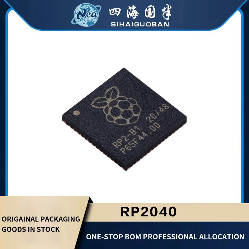 5PCS Electronic Components RP2040TR13 QFN RP2-B2 Single Chip Microcontroller
5PCS Electronic Components RP2040TR13 QFN RP2-B2 Single Chip Microcontroller