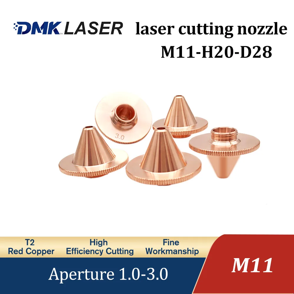 DMK laser cutting nozzles BevelsD28 M11H20 for BOCI Precitec Fiber Laser Cutting Mahichne Spare Parts precitec nozzle connector
DMK laser cutting nozzles BevelsD28 M11H20 for BOCI Precitec Fiber Laser Cutting Mahichne Spare Parts precitec nozzle connector
