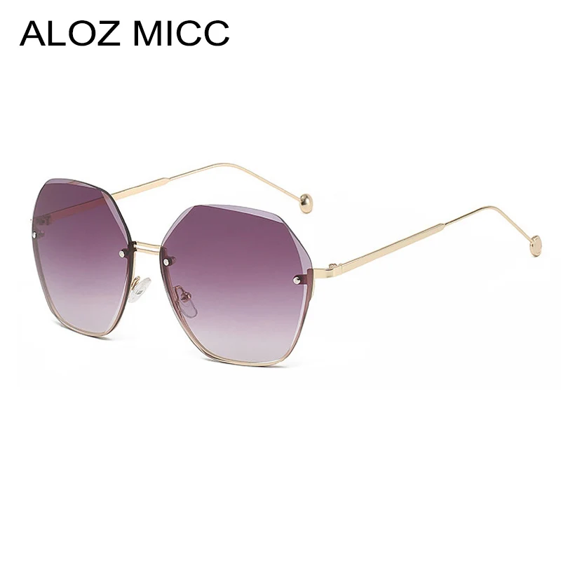 ALOZ MICC Retro Classic Round Women Rimless Sunglasses Fashion Clear Ocean Gradient Lens Shades UV400 Men Punk Sun Glasses
ALOZ MICC Retro Classic Round Women Rimless Sunglasses Fashion Clear Ocean Gradient Lens Shades UV400 Men Punk Sun Glasses
