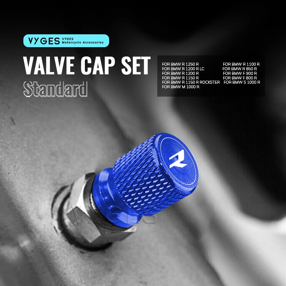Motorcycle For BMW R1250R R1200R R1150R R1100R R850R F900R F800R S1000R M1000R Standard Valve Cap Set Tire Caps Set
Motorcycle For BMW R1250R R1200R R1150R R1100R R850R F900R F800R S1000R M1000R Standard Valve Cap Set Tire Caps Set