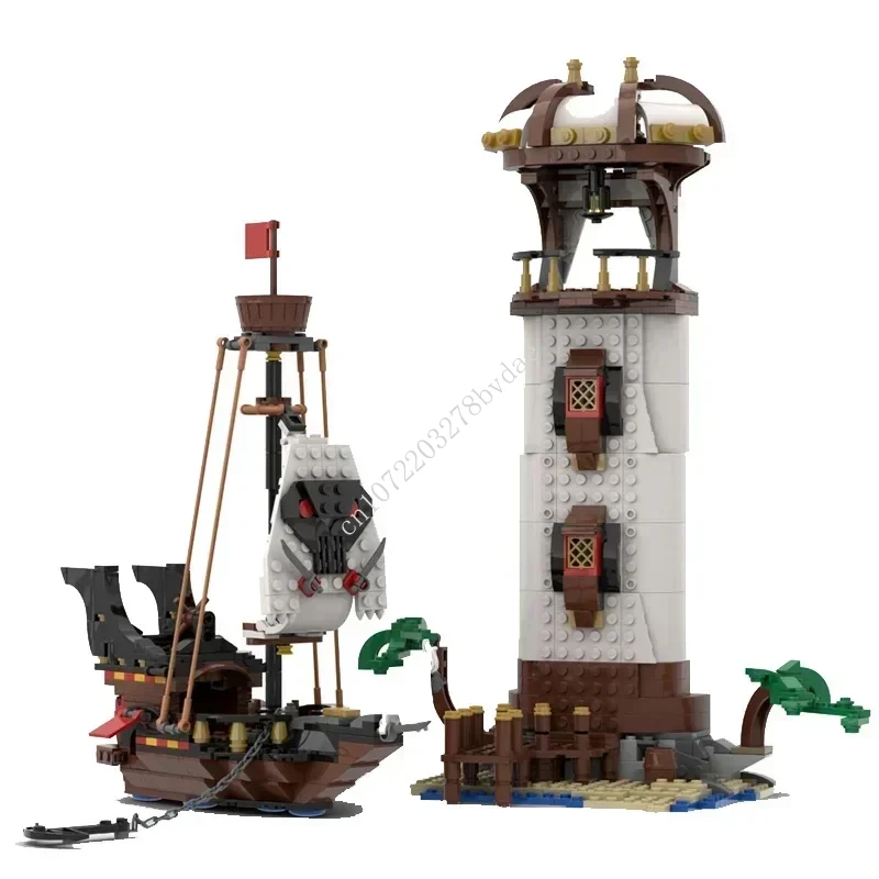 807 шт. индивидуальные MOC пиратский остров маяк классическая пиратская серия головоломка на день рождения креативные игрушки рождественские подарки для детей в возрасте
807 шт. индивидуальные MOC пиратский остров маяк классическая пиратская серия головоломка на день рождения креативные игрушки рождественские подарки для детей в возрасте