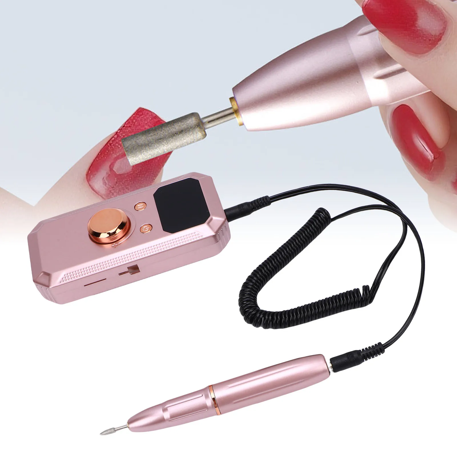 Professional Electric Nail Drill 32 Speeds LED Display Nail File Machine Manicure Machine for Acrylic Gel Dip Powder Polish
Professional Electric Nail Drill 32 Speeds LED Display Nail File Machine Manicure Machine for Acrylic Gel Dip Powder Polish