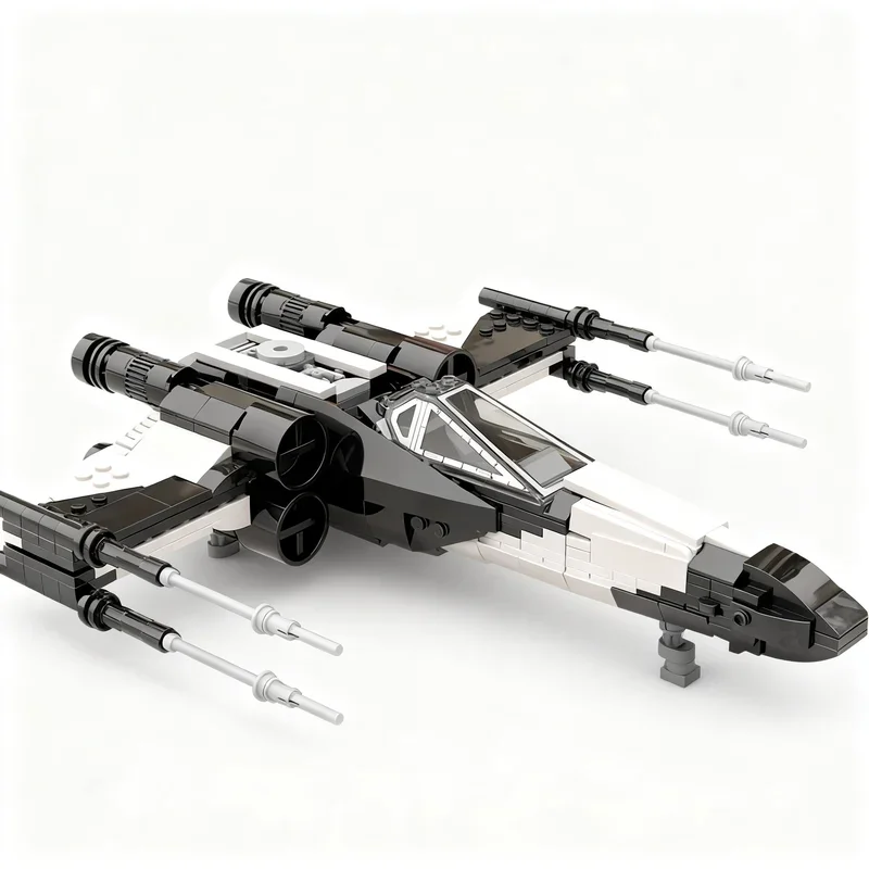 578PCS MOC Star Movie Partisan T65b Starfighter 2 0 Update Space Fighter Model DIY Display Assembly Building Blocks Gift Decor
578PCS MOC Star Movie Partisan T65b Starfighter 2 0 Update Space Fighter Model DIY Display Assembly Building Blocks Gift Decor