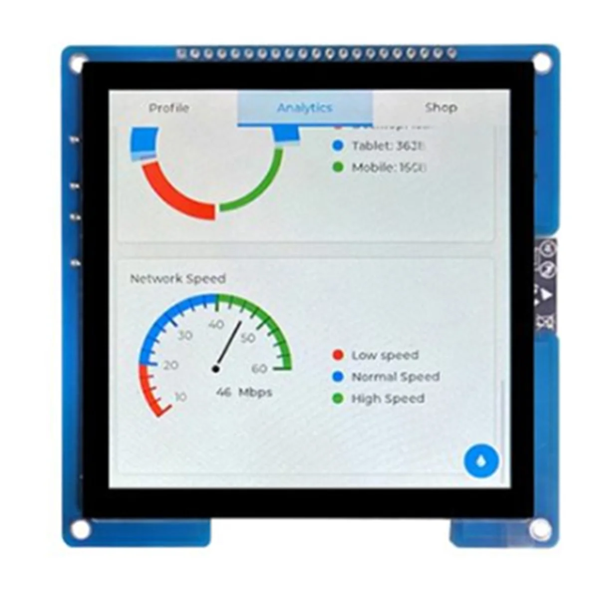 SCLS ESP32 S3 4 Inch Development Board Smart Display 480x480 LVGL WIFIandBluetooth LCD Graphic Display with Touch
SCLS ESP32 S3 4 Inch Development Board Smart Display 480x480 LVGL WIFIandBluetooth LCD Graphic Display with Touch