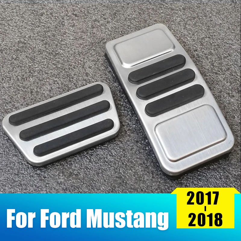 Stainless Steel Car Foot Pedal Pad Fuel Accelerator Gas Pedal Brake Pedal Cover For Ford Mustang 2017 2018 2019 2020 Accessories
Stainless Steel Car Foot Pedal Pad Fuel Accelerator Gas Pedal Brake Pedal Cover For Ford Mustang 2017 2018 2019 2020 Accessories