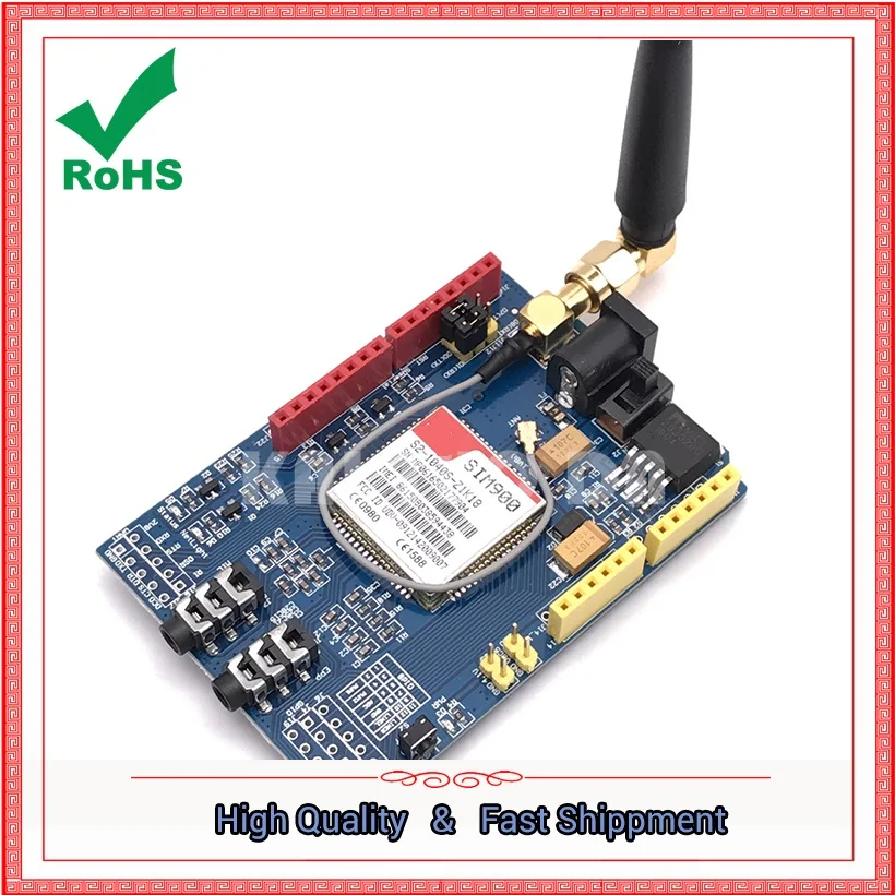 SIM900 Module 4 Frequency Development Board GSM GPRS SMS Wireless Data Super TC35i Board
SIM900 Module 4 Frequency Development Board GSM GPRS SMS Wireless Data Super TC35i Board