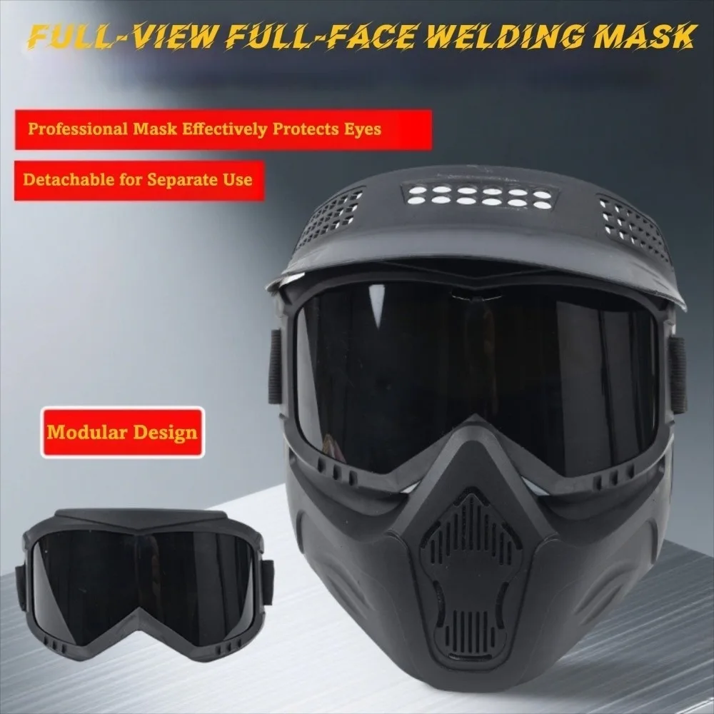 High Quality Auto Darkening Welding Glasses Adjustable Band with Brim Design Face Shield Detachable Split Type Welder Mask
High Quality Auto Darkening Welding Glasses Adjustable Band with Brim Design Face Shield Detachable Split Type Welder Mask