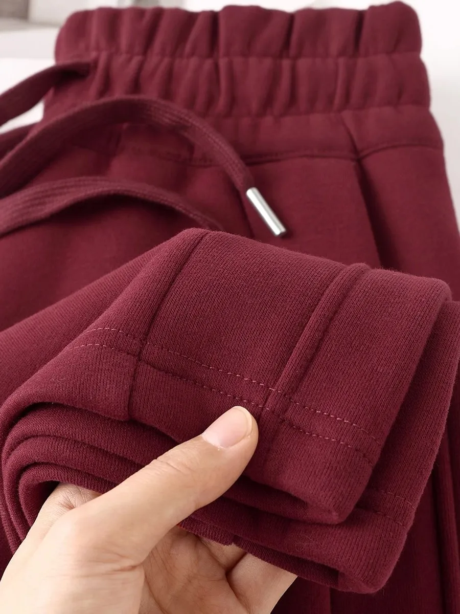 Red Wine Color Men's Loose Casual Pants Straight Leg Youthful Vitali Sle Women's Loose Banana Sweatpants New Year Ready
Red Wine Color Men's Loose Casual Pants Straight Leg Youthful Vitali Sle Women's Loose Banana Sweatpants New Year Ready