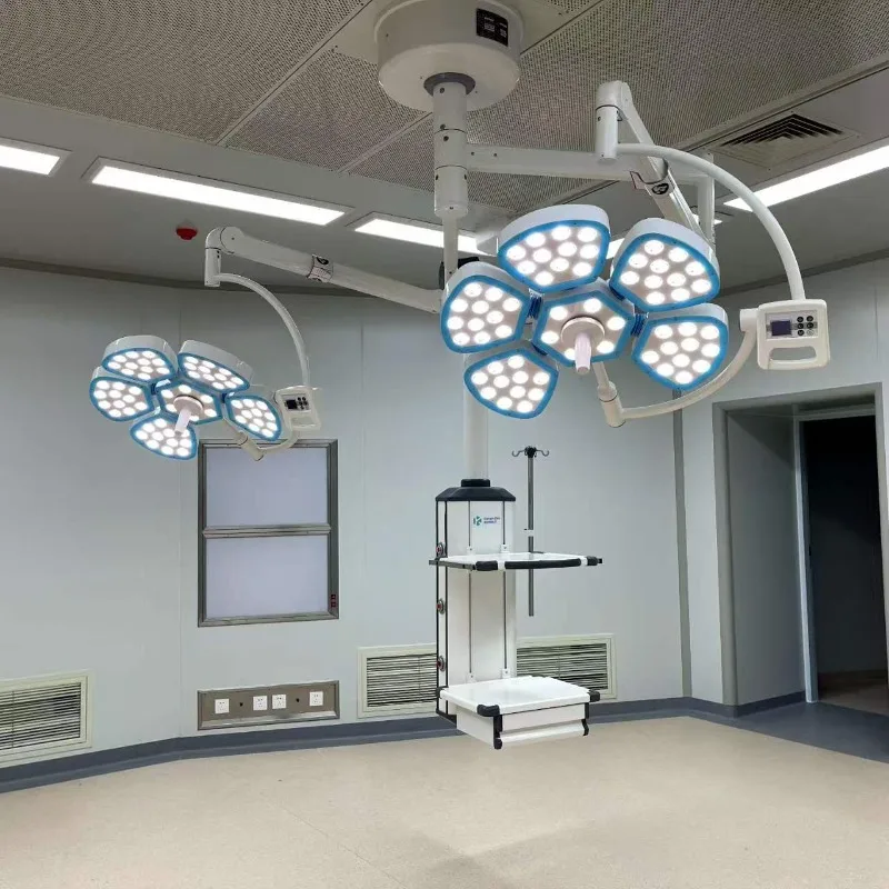 Long Life 50000hrs LED Surgical Shadowless Light Dual Head Ceiling Type for Hospital Operation
Long Life 50000hrs LED Surgical Shadowless Light Dual Head Ceiling Type for Hospital Operation