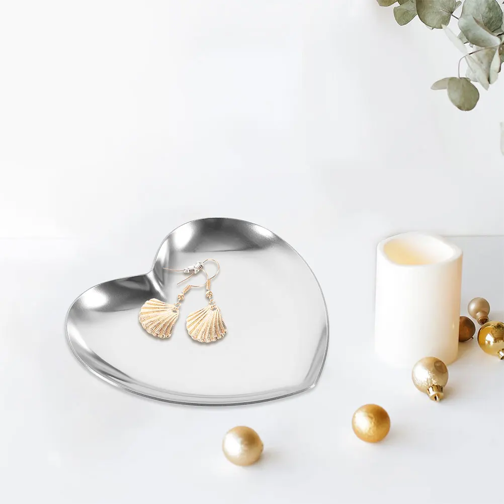 2 шт. органайзер для ювелирных изделий в форме сердца из нержавеющей стали большой емкости лоток для хранения колец ожерелья серьги браслеты дисплей
2 шт. органайзер для ювелирных изделий в форме сердца из нержавеющей стали большой емкости лоток для хранения колец ожерелья серьги браслеты дисплей