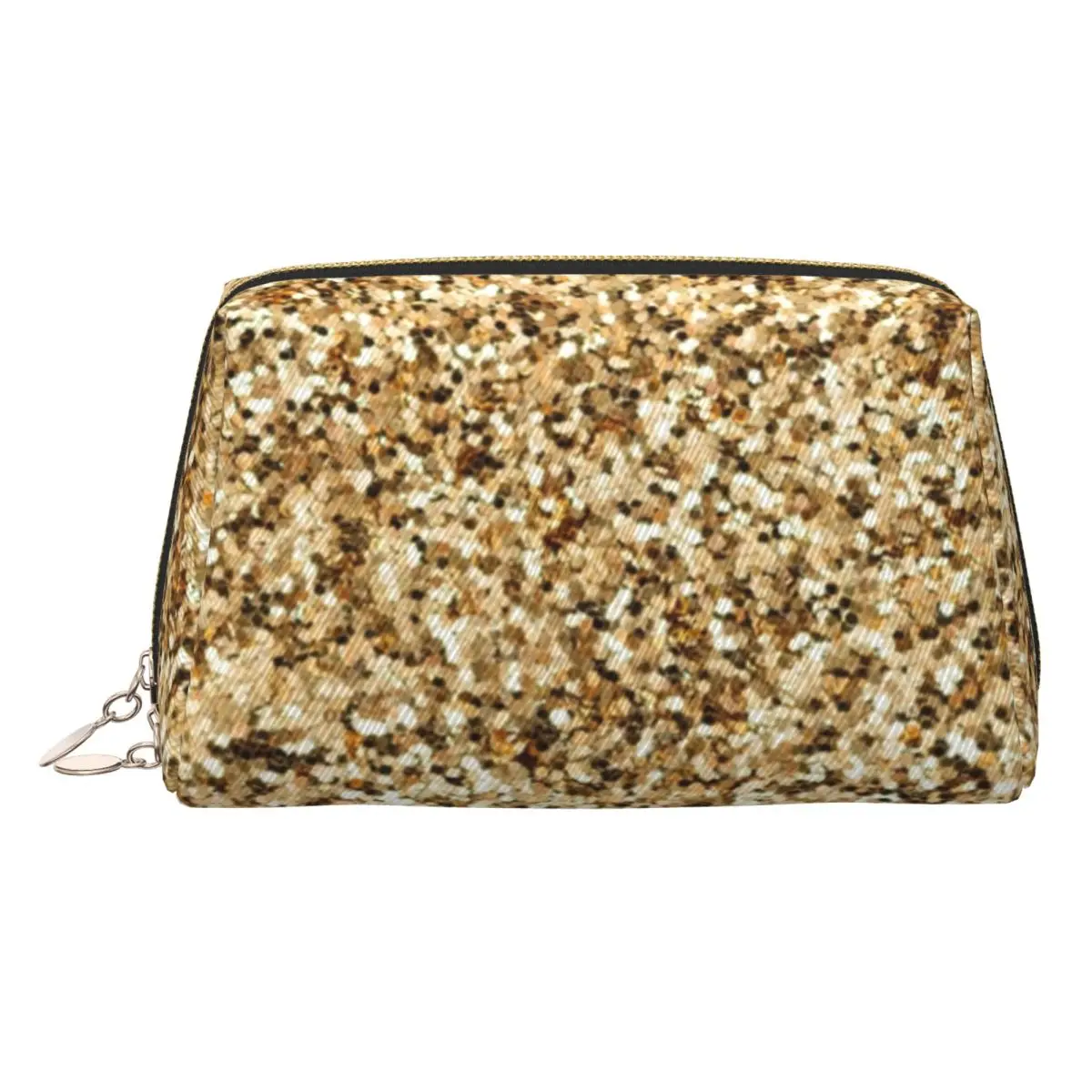 Black And Gold Glitter Pattern Women Cosmetic Bag Travel Makeup Organizer Pouch Toiletry Storage Dopp Kit Case
Black And Gold Glitter Pattern Women Cosmetic Bag Travel Makeup Organizer Pouch Toiletry Storage Dopp Kit Case