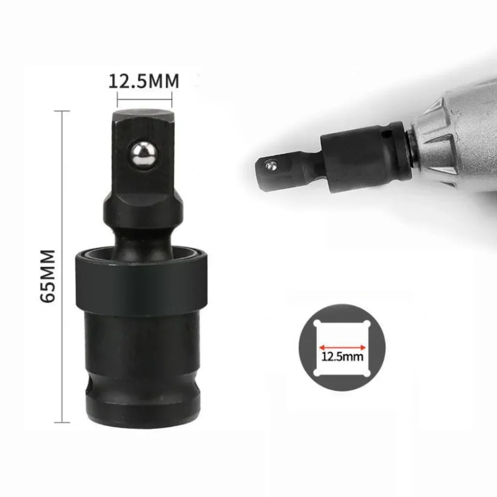 1/2 Inch Drive Pneumatic Socket Adapter with 360 Degree Rotation Swivel Joint for Tight Space Mechanical Assembly Tasks
1/2 Inch Drive Pneumatic Socket Adapter with 360 Degree Rotation Swivel Joint for Tight Space Mechanical Assembly Tasks
