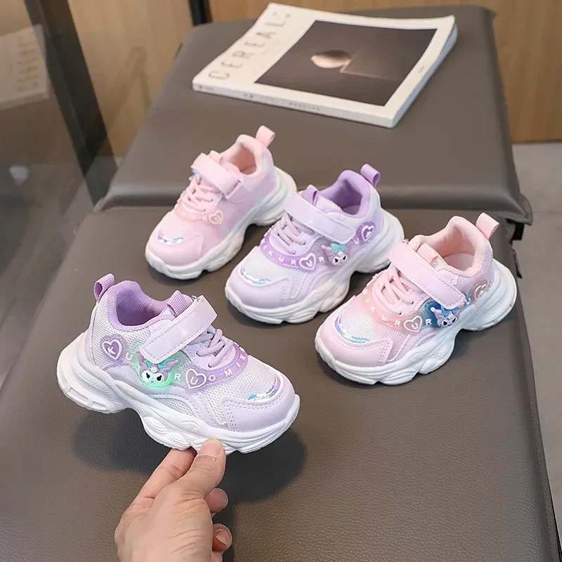 Sanrio kuromi spring new children breathable net casual shoes hello kitty girls sneakers running shoes
Sanrio kuromi spring new children breathable net casual shoes hello kitty girls sneakers running shoes