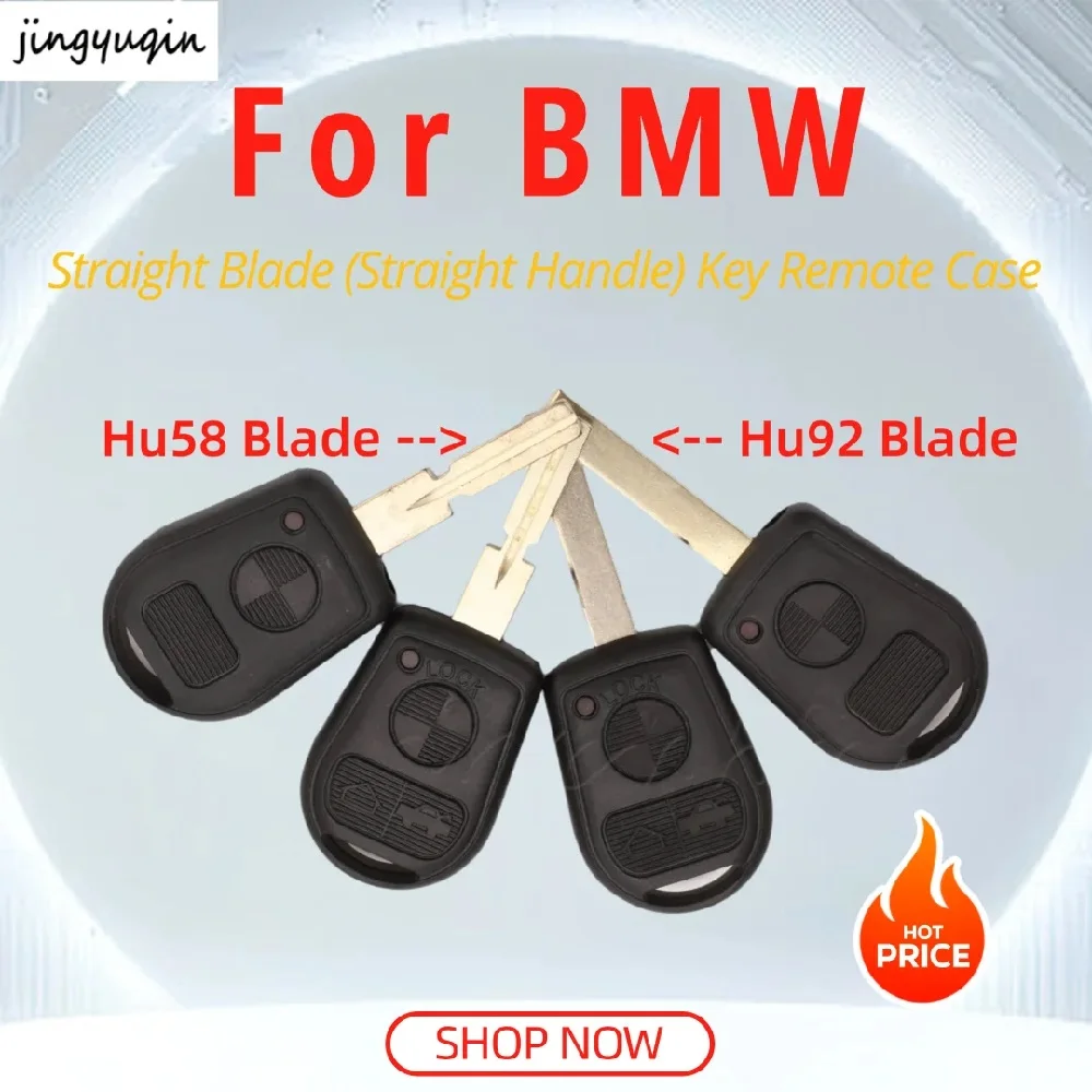 jingyuqin 2/3 Buttons Replacement Remote Car Key Shell Case Fob For BMW E31 E32 E34 E36 E38 E39 E46 Z3 Z4 With HU58/HU92 Blade
jingyuqin 2/3 Buttons Replacement Remote Car Key Shell Case Fob For BMW E31 E32 E34 E36 E38 E39 E46 Z3 Z4 With HU58/HU92 Blade