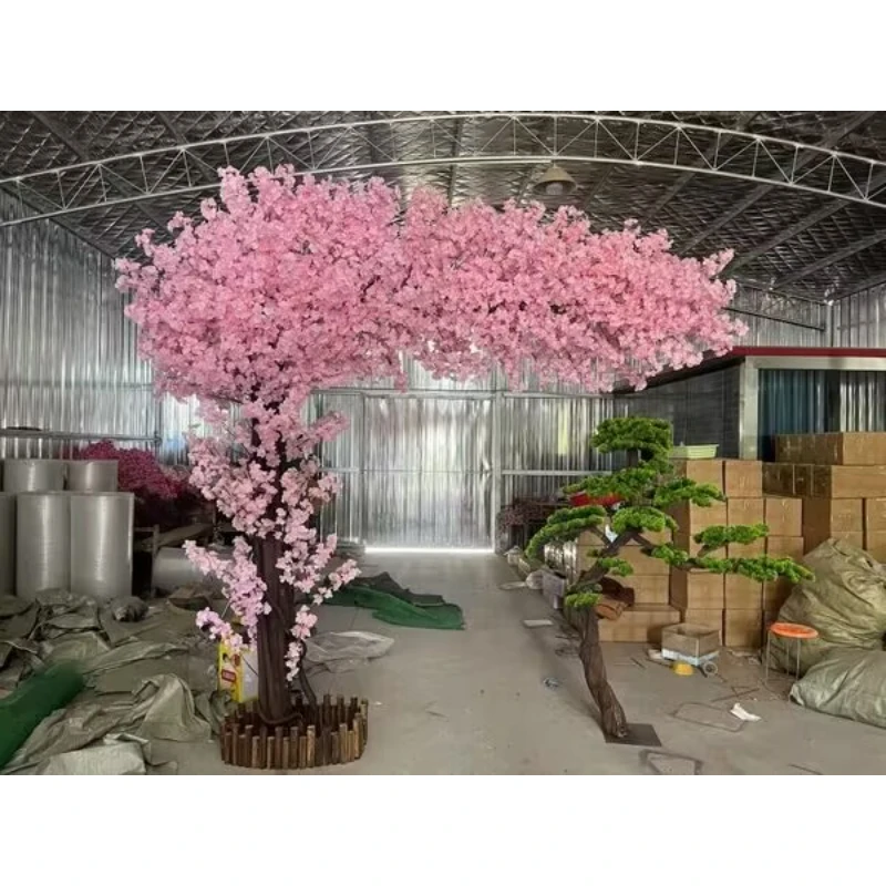 Simulated Extended Cherry Blossom Tree Hotel Lobby Wedding Artificial Cherry Blossom Tree Indoor Garden Decorative Flower Tree
Simulated Extended Cherry Blossom Tree Hotel Lobby Wedding Artificial Cherry Blossom Tree Indoor Garden Decorative Flower Tree