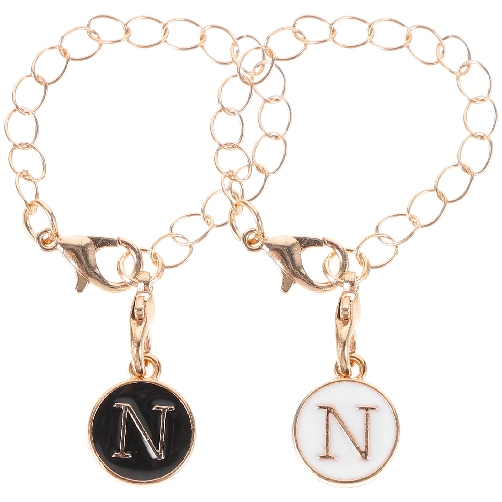2Pcs Letter Charm Keychain Black White Tumbler Cup Pendant Decorative Chain Alloy Hanging Accessory Kitchen Bar Water Bottle
2Pcs Letter Charm Keychain Black White Tumbler Cup Pendant Decorative Chain Alloy Hanging Accessory Kitchen Bar Water Bottle