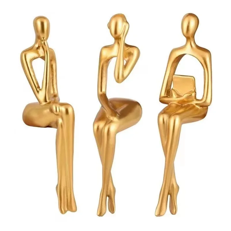 Abstract Art Sitting Pose Figures Light Luxury Small Decoration Living Room, Home, Entrance, TV, Wine Cabinet, Advanced
Abstract Art Sitting Pose Figures Light Luxury Small Decoration Living Room, Home, Entrance, TV, Wine Cabinet, Advanced