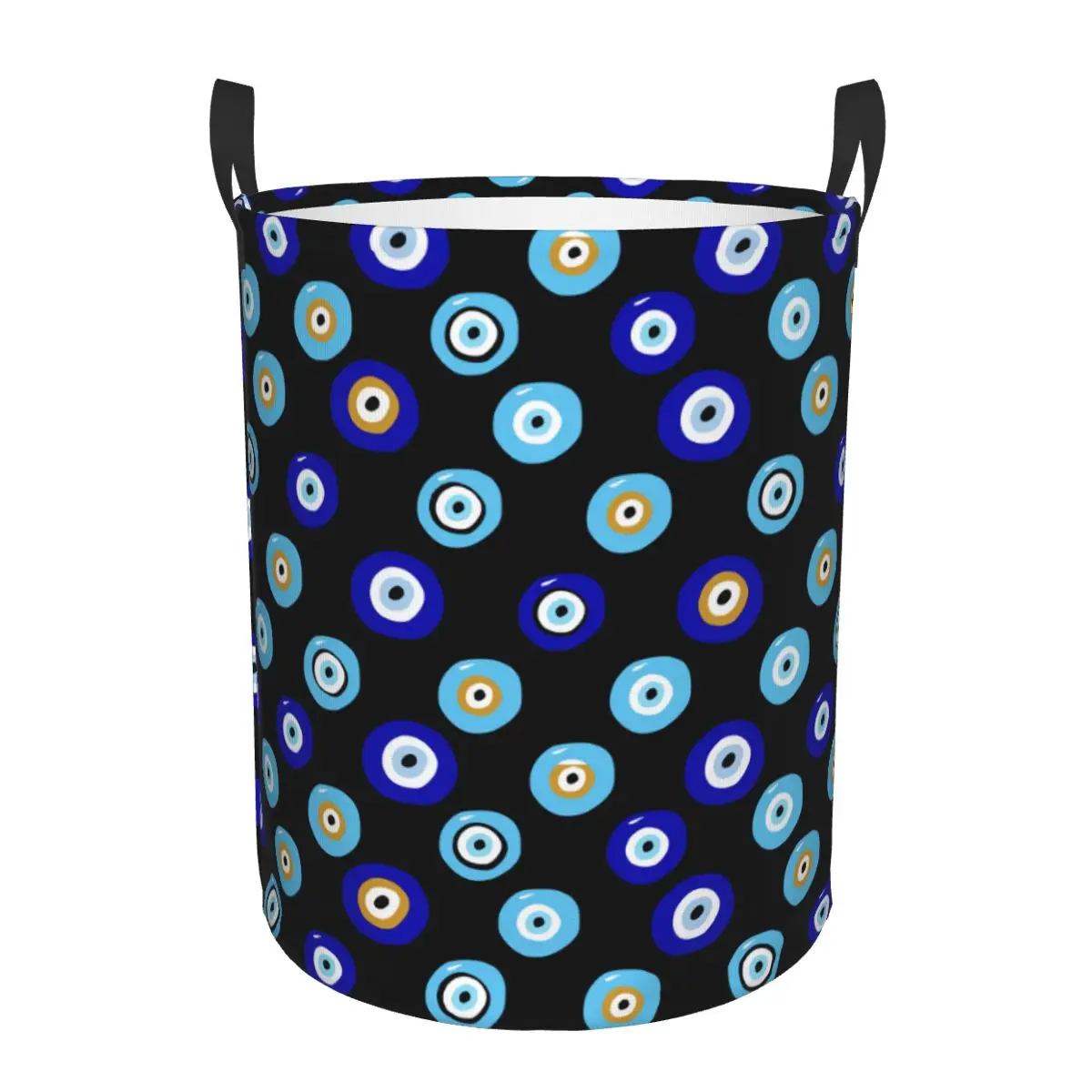 Custom Evil Eye Charm Geometric Bohemian Boho Chic Laundry Hamper Large Storage Basket Amulet Girls Boys Toy Organizer
Custom Evil Eye Charm Geometric Bohemian Boho Chic Laundry Hamper Large Storage Basket Amulet Girls Boys Toy Organizer