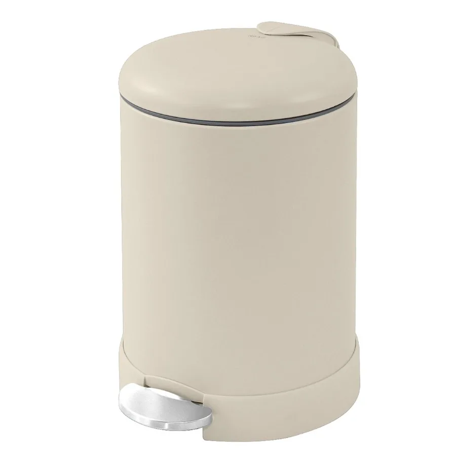 Bathroom Trash Can, 1.2 Gallon Stainless Steel Small Step Garbage Bin with Lid, Beige
Bathroom Trash Can, 1.2 Gallon Stainless Steel Small Step Garbage Bin with Lid, Beige