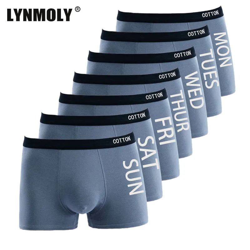 7pcs Cotton Men's Underwear Comfortable Soft Fashionable One Week Print Intimate Boxer Briefs Sporty Breathable Boxers Shorts
7pcs Cotton Men's Underwear Comfortable Soft Fashionable One Week Print Intimate Boxer Briefs Sporty Breathable Boxers Shorts