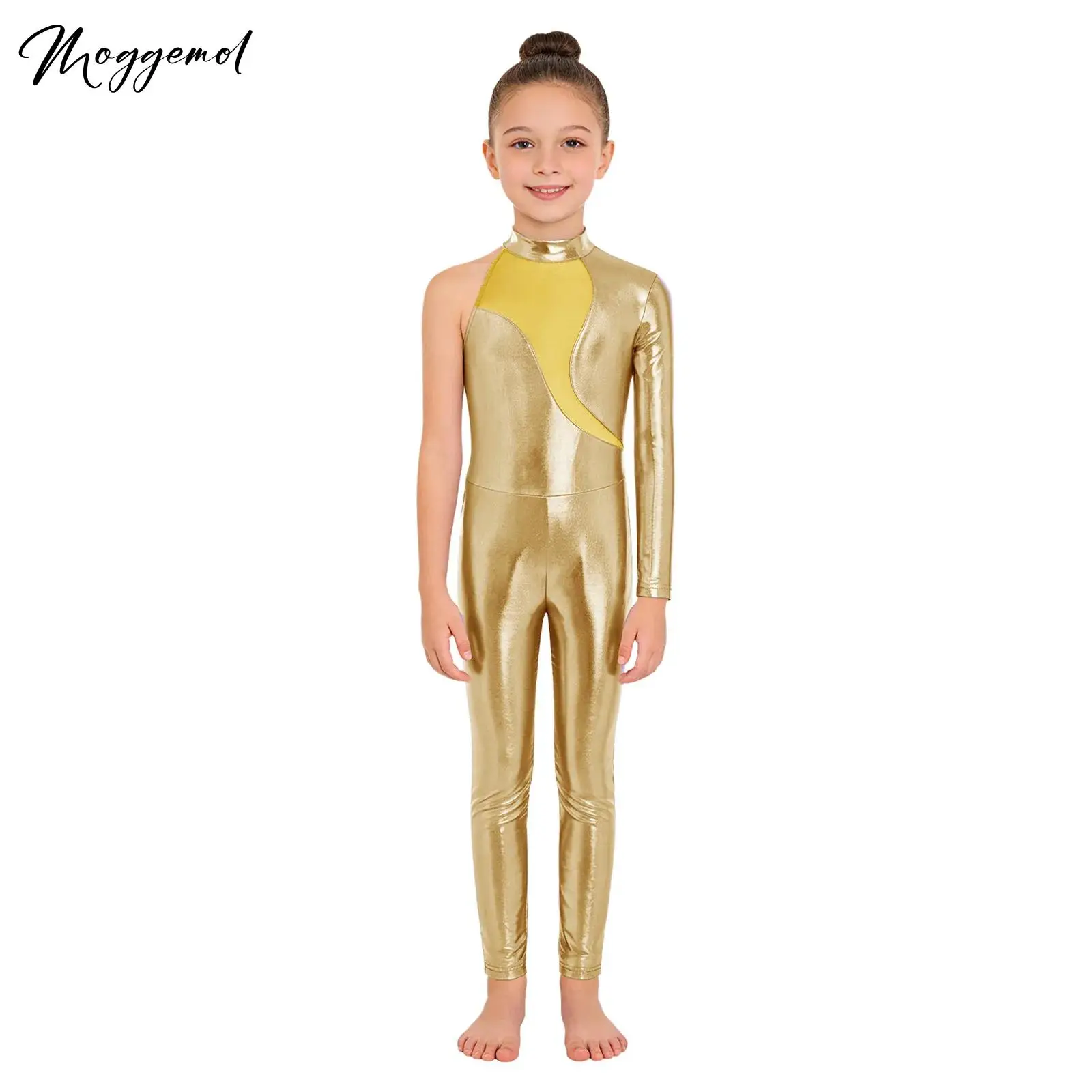 Гимнастический комбинезон для девочек, асимметричный, металлик, для балета и танцев, с воротником-стойкой, сетчатыми вставками, молнией сзади, для выступлений на сцене
Гимнастический комбинезон для девочек, асимметричный, металлик, для балета и танцев, с воротником-стойкой, сетчатыми вставками, молнией сзади, для выступлений на сцене