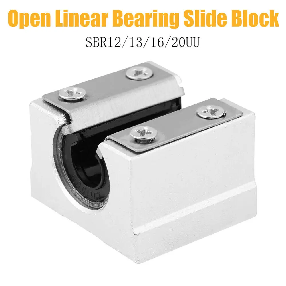 Slide Block Linear Slide Rail Guide Shaft Rod with 1 20UU Bearing Block Silver Linear Motion Parts
Slide Block Linear Slide Rail Guide Shaft Rod with 1 20UU Bearing Block Silver Linear Motion Parts