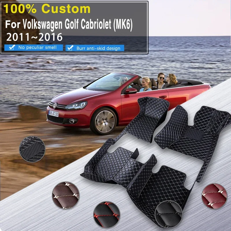 Quality Car Floor Mats For VW Volkswagen Golf Mk6 Cabriolet 2011~2016 Waterproof Carpets Tapetes Para Automovil Car Mats Car Acc
Quality Car Floor Mats For VW Volkswagen Golf Mk6 Cabriolet 2011~2016 Waterproof Carpets Tapetes Para Automovil Car Mats Car Acc