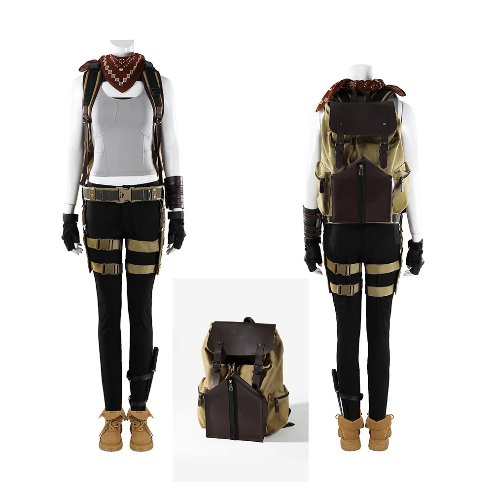 Tomb Raider Lara Croft Cosplay Costume With Bag Belt Holster Adult Women Lara Croft Roleplay Halloween Party Role Play Outfits
Tomb Raider Lara Croft Cosplay Costume With Bag Belt Holster Adult Women Lara Croft Roleplay Halloween Party Role Play Outfits