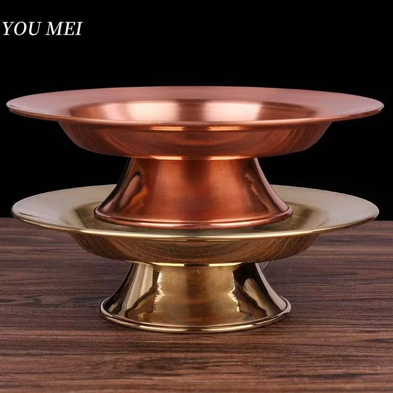 Buddhism Hall Altars Fruit Platter,Polishing Buddhism Luster Red Copper Tribute Tray,Desktop Decoration Holy Plate Buddhist Item
Buddhism Hall Altars Fruit Platter,Polishing Buddhism Luster Red Copper Tribute Tray,Desktop Decoration Holy Plate Buddhist Item